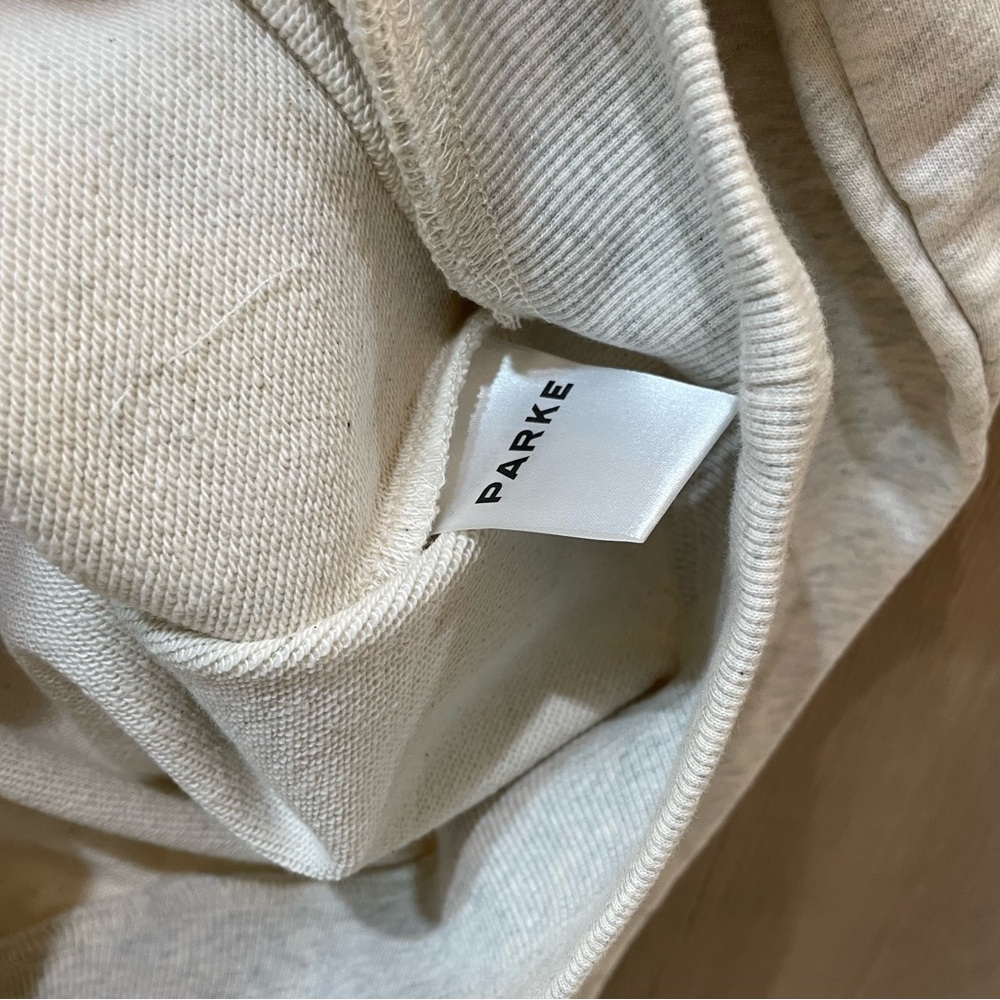 Parke Light Gray Sweatshirt with Yellow Lettering - Picture 6 of 9